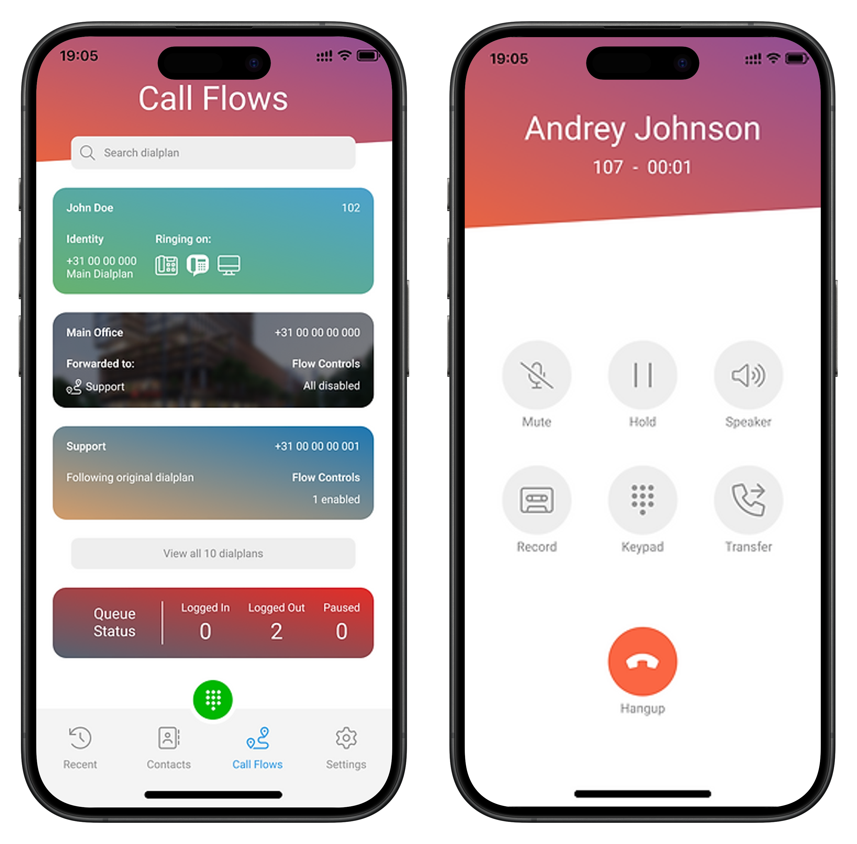 Qaller App Screenshot